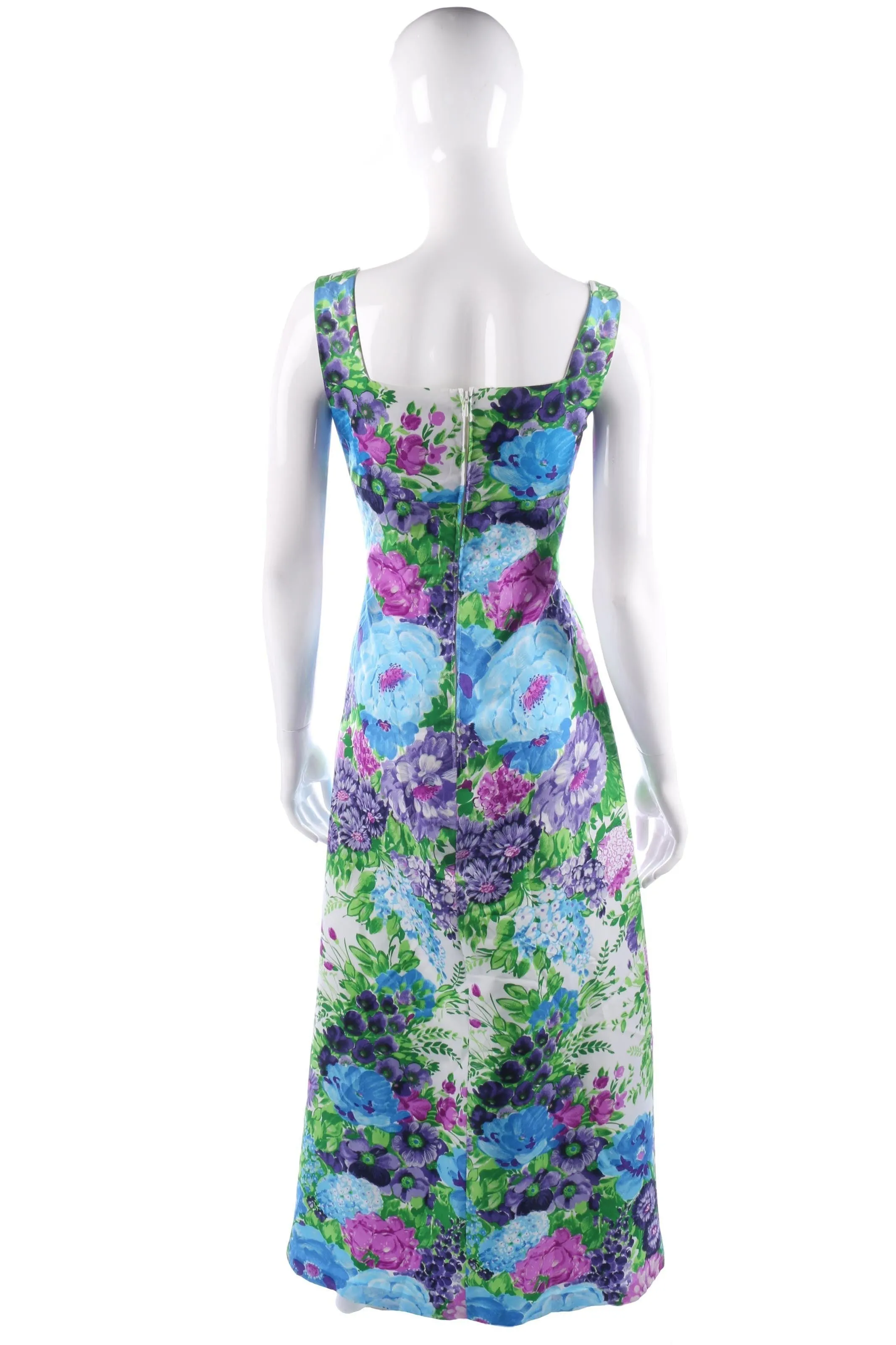 Vera Mont vintage floral evening dress size S
